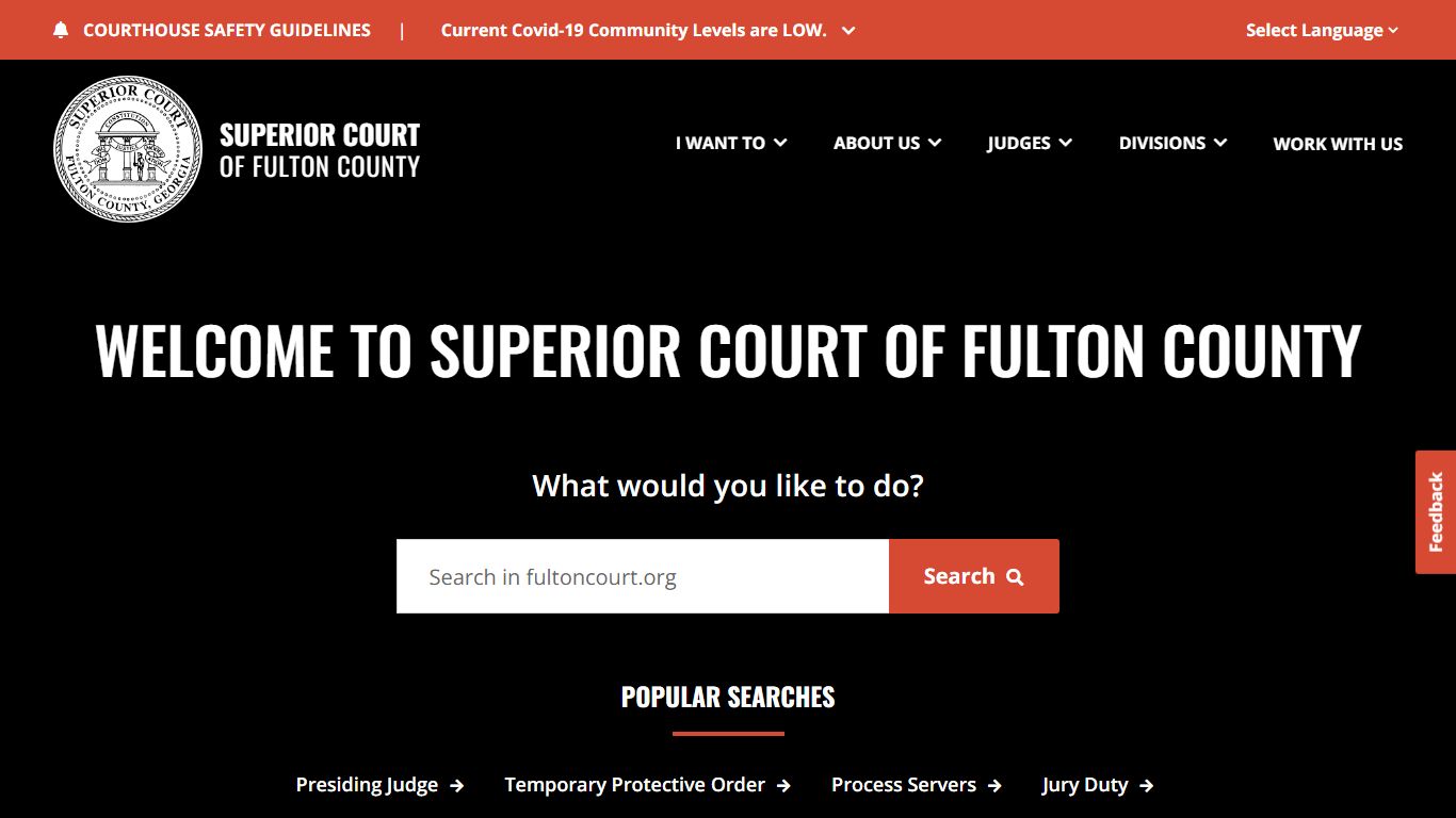 Home Page | Superior Court of Fulton County